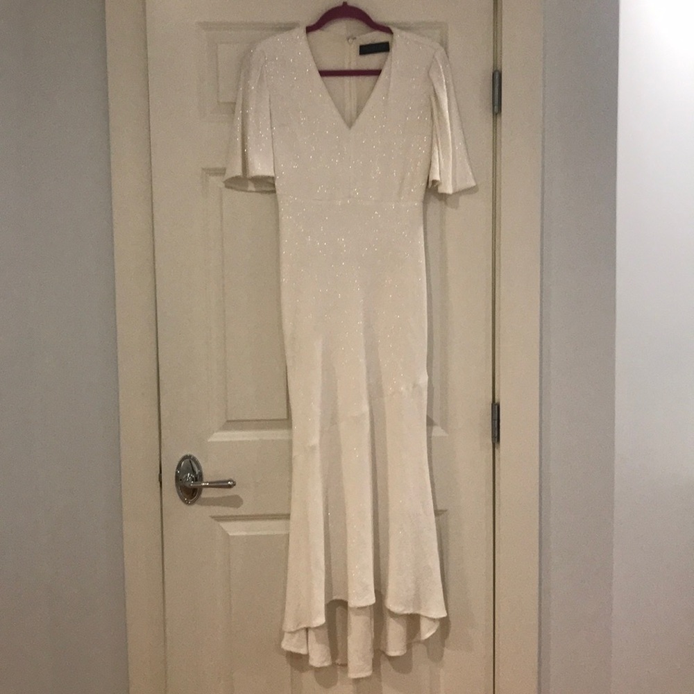 White sequin Rachel Zoe Dress
